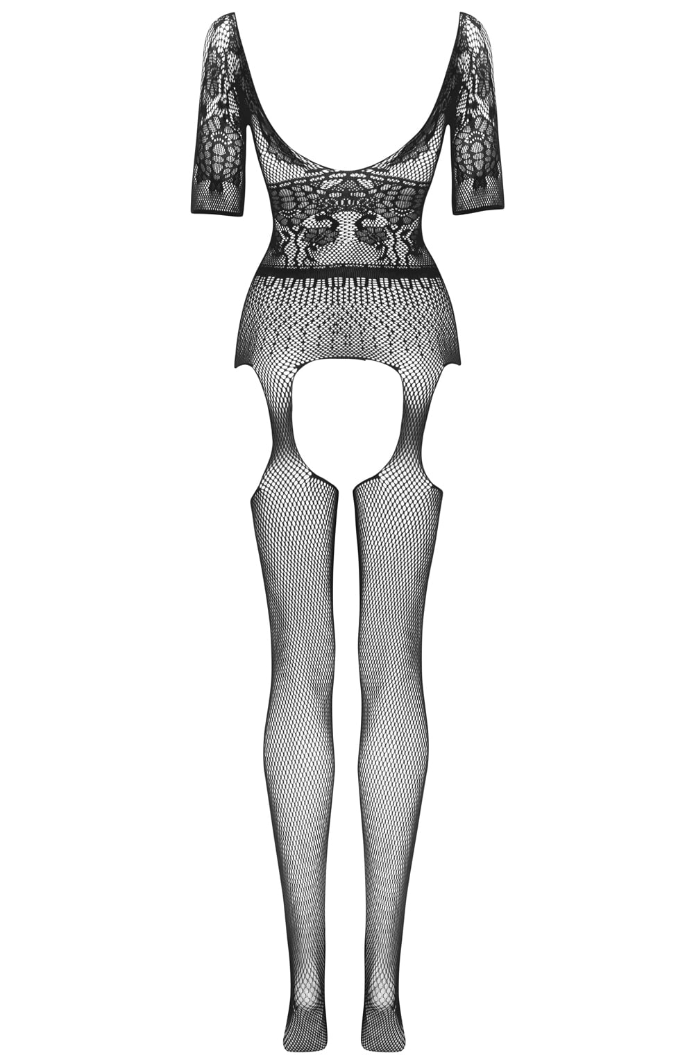 Beauty Night BN6732 Bodystocking —  Black  — isolatedback