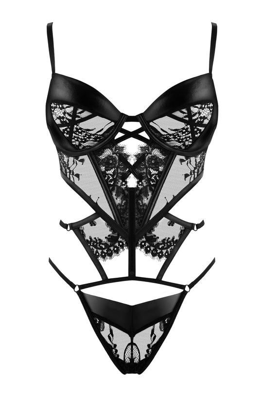 Beauty Night 6741set —  Black  — isolatedface