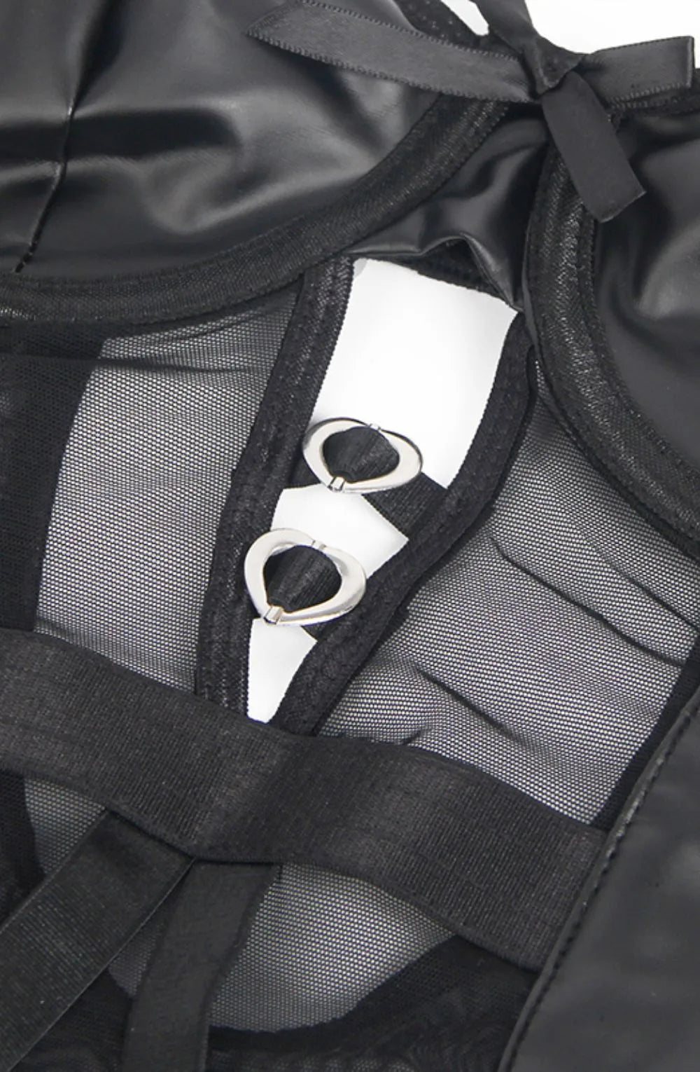 YX890 Bodysuit—  Black  — detail