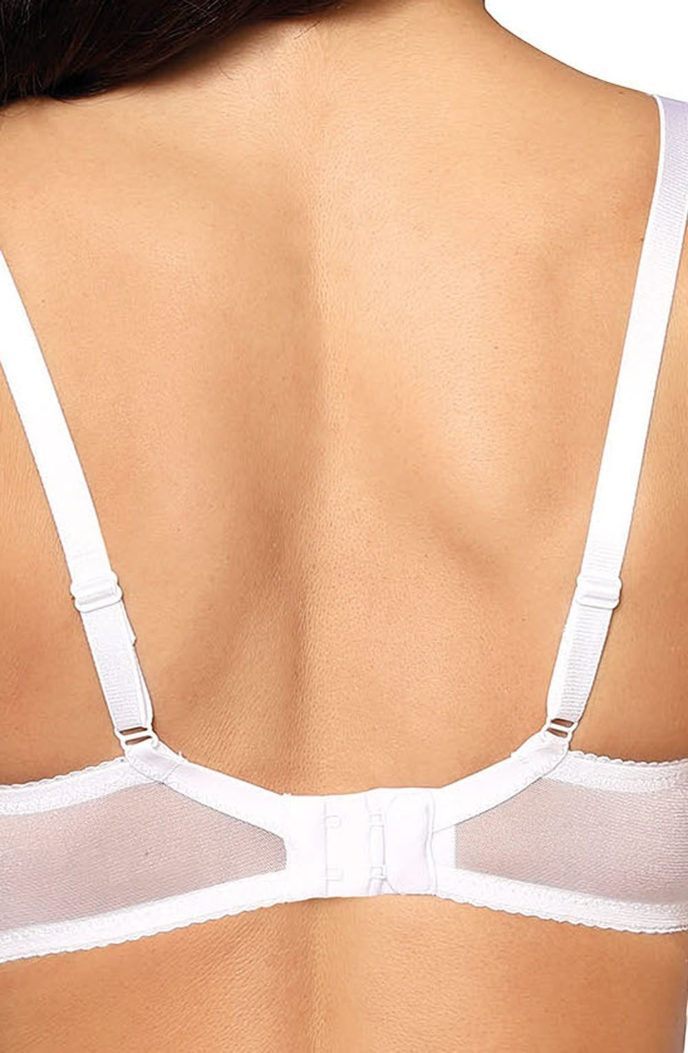 Adjustable strap hook fastening lingerie bra fit