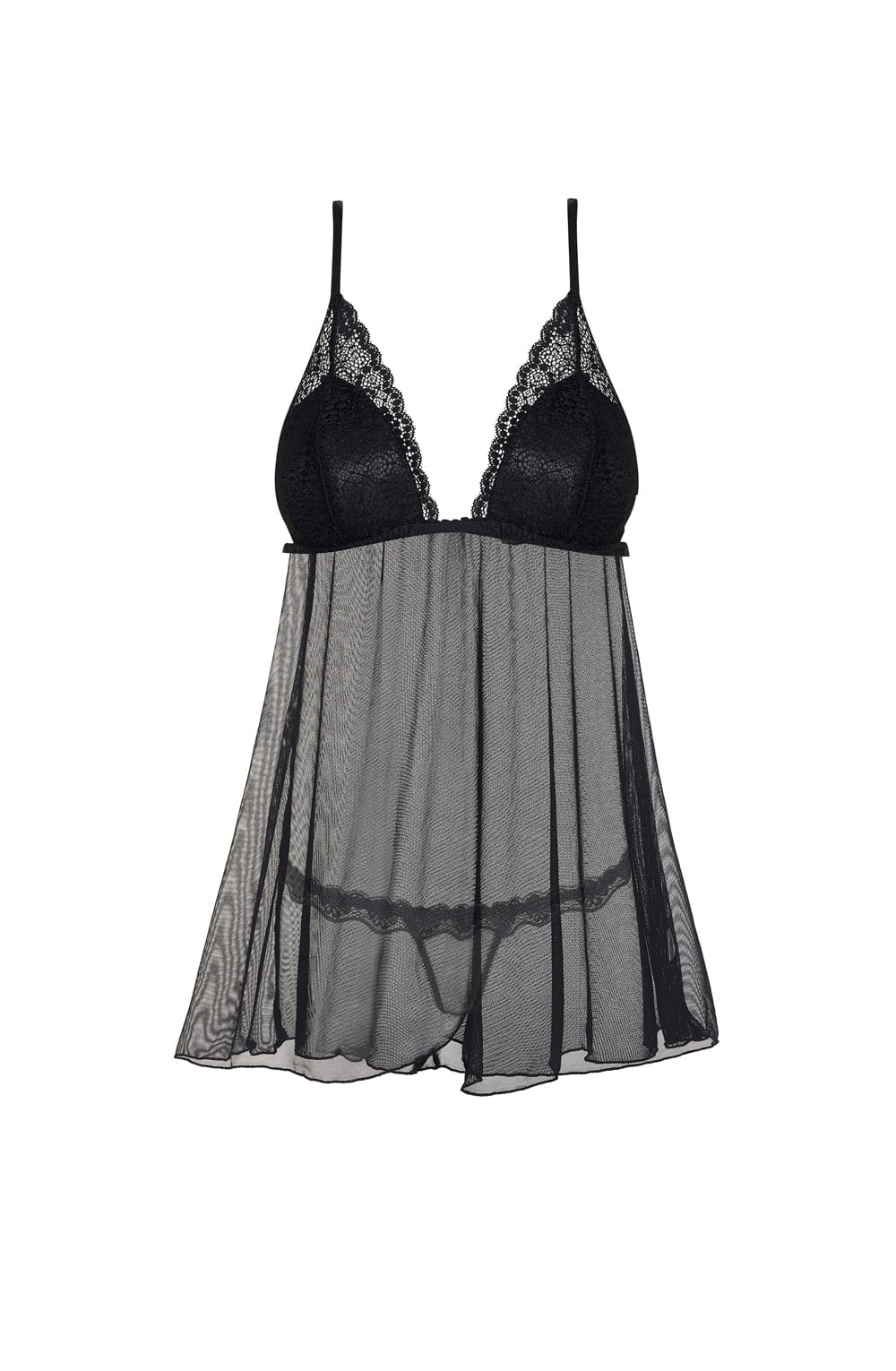 lauren lace chemise decorative lace cups detail