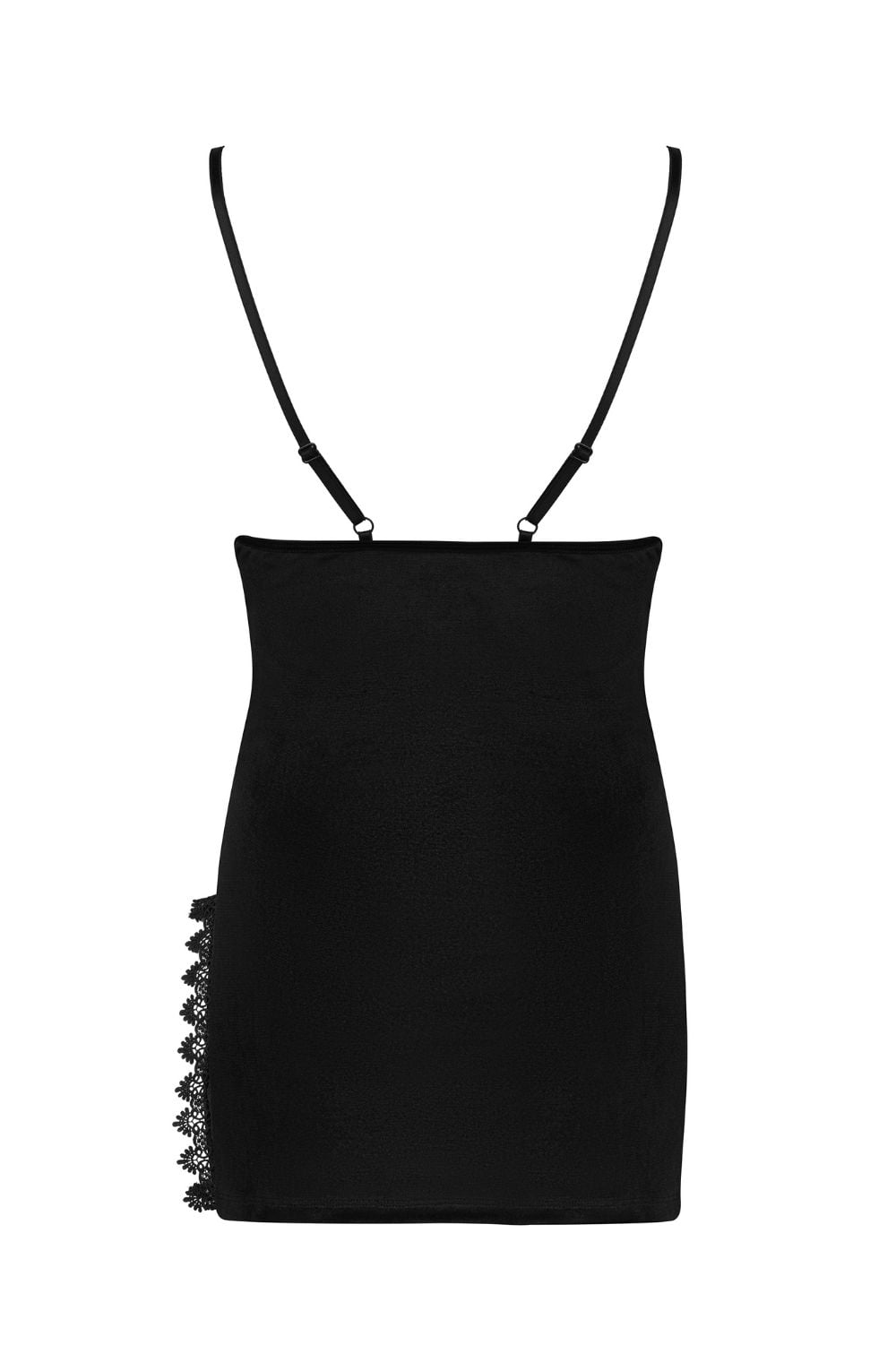 paloma black mini dress fabric texture luxury lingerie