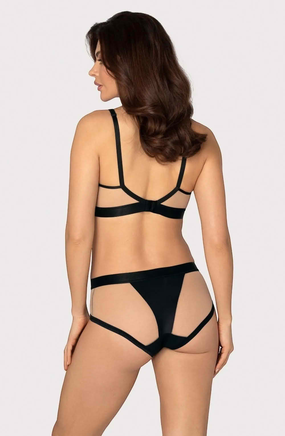 ivory mesh lingerie brief back view smooth invisible design [compressed]