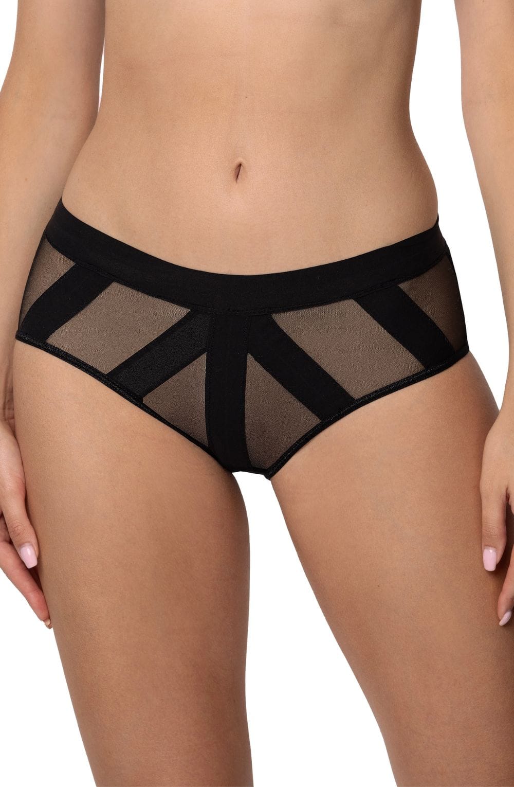 Pasomela Brief — Black — detail