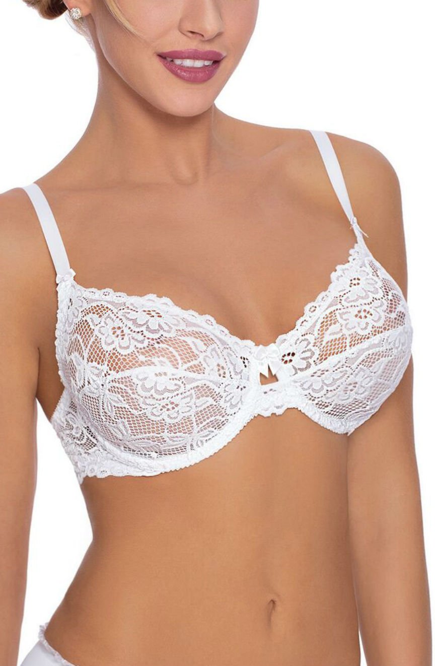 Sisi Bra  — White — detail