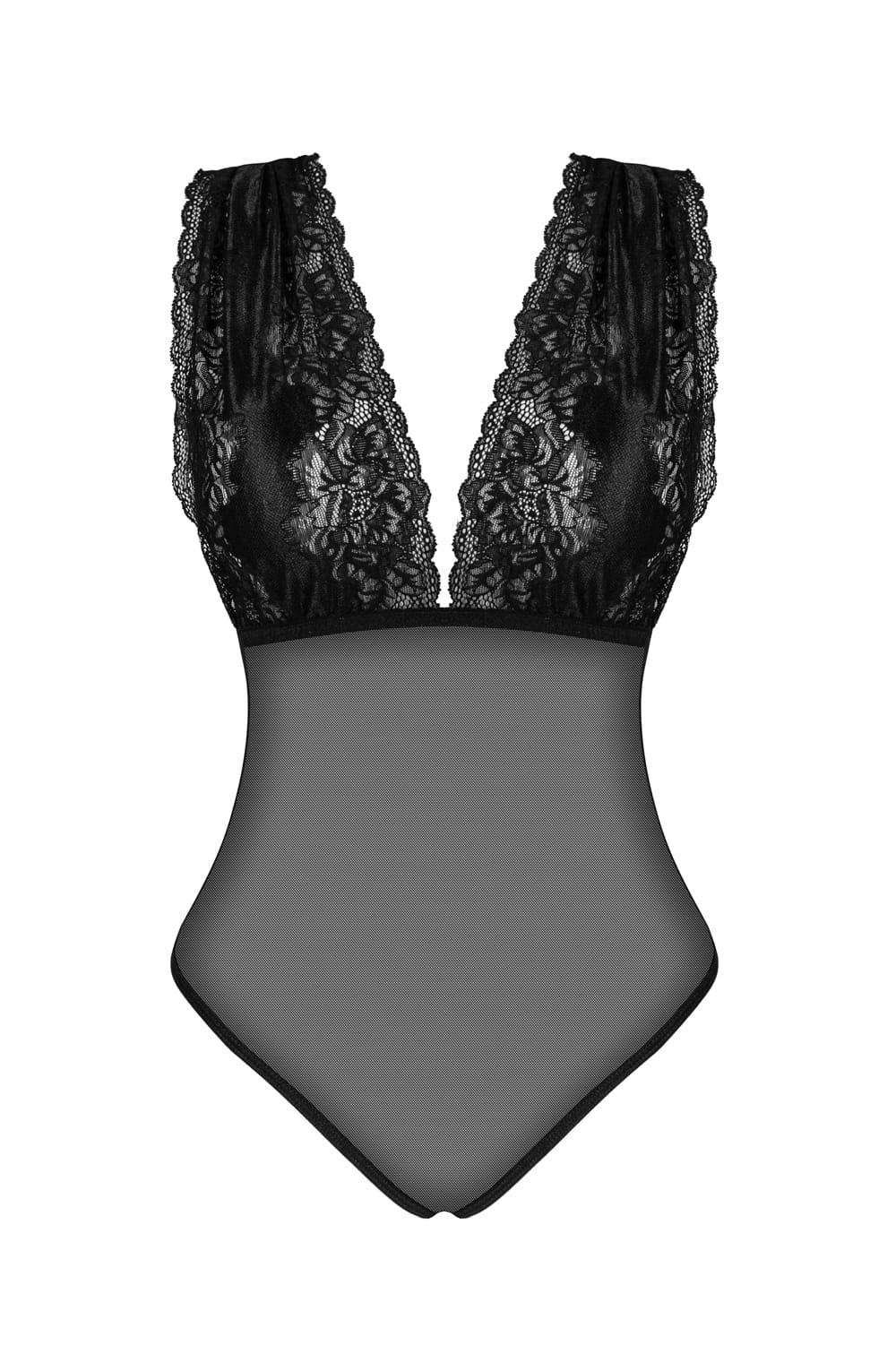 Lightweight lace teddy comfortable fit