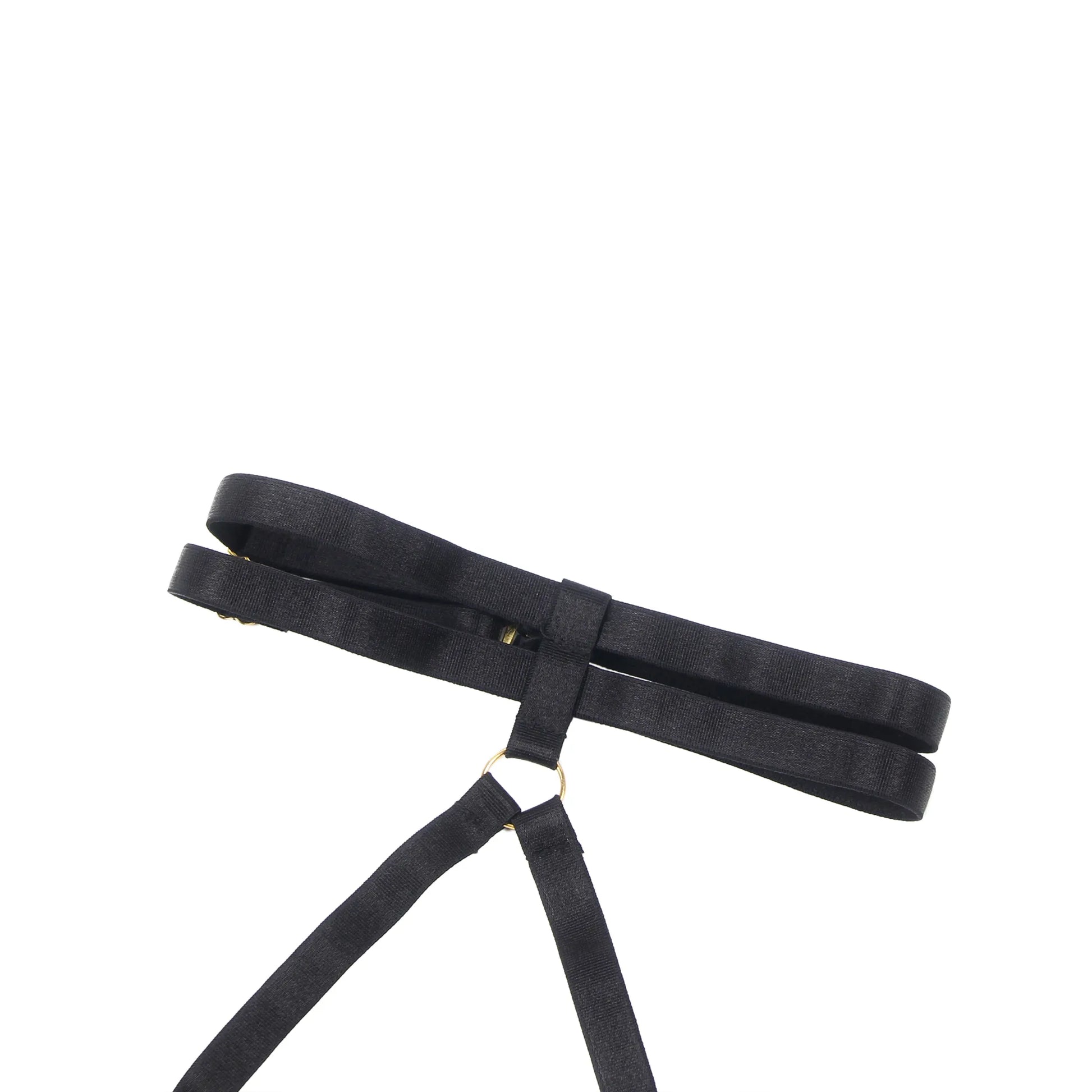 YX871 Lingerie Set —  Black  — isolatedneck