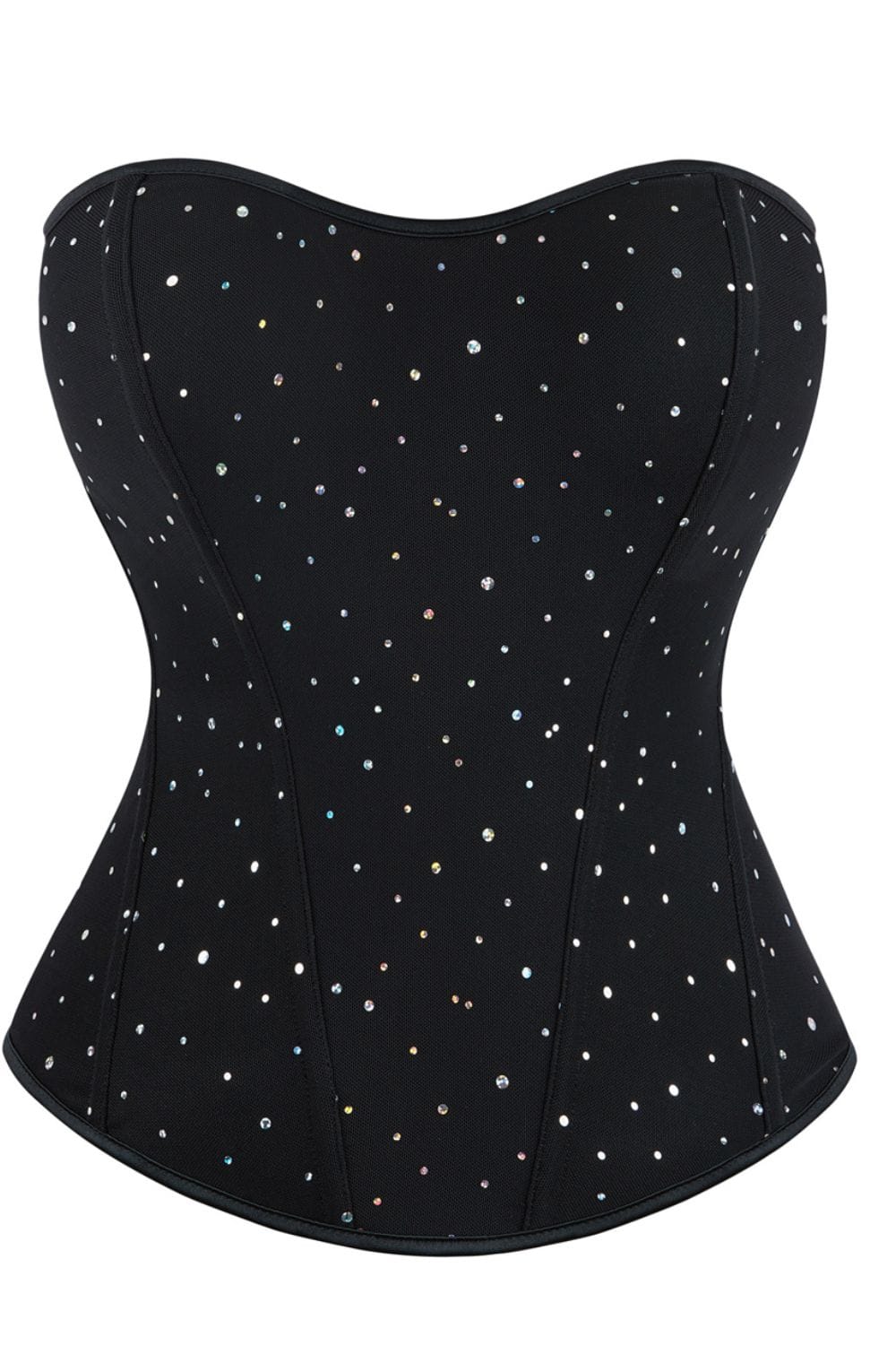 YX895 Corset —  Black  —  isolatedface
